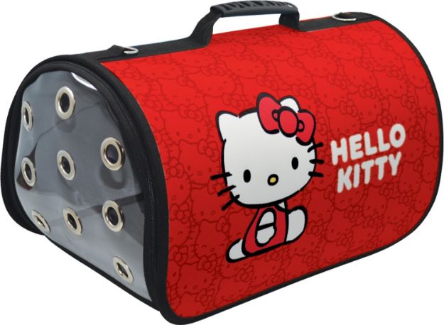Hello Kitty Kedi Taşıma Çantası Kırmızı 50 x 31 x 28 Cm  resmi