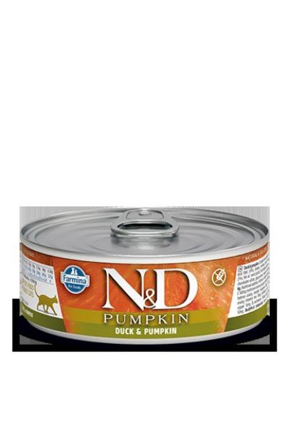 Picture of N&D Kedi Ördek & Balkabağı 70gr