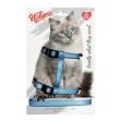Natura Adult Cat Harness - Blue resmi