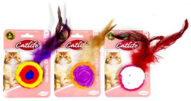 Picture of Catlife Kediler İçin Tüylü Gökkuşağı Oyuncak