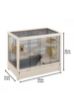 Picture of Ferplast Hamsterville Ahşap Detaylı Hamster Kafesi 60x34x49 Cm