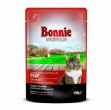 Bonnie Dana Etli Pouch Jelly Kedi Konserve 100 Gr resmi