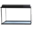 Akvaryum Düz Alüminyum Çerçeve Kapaklı 40 cm x 19 cm x 25 cm 3 mm cam resmi