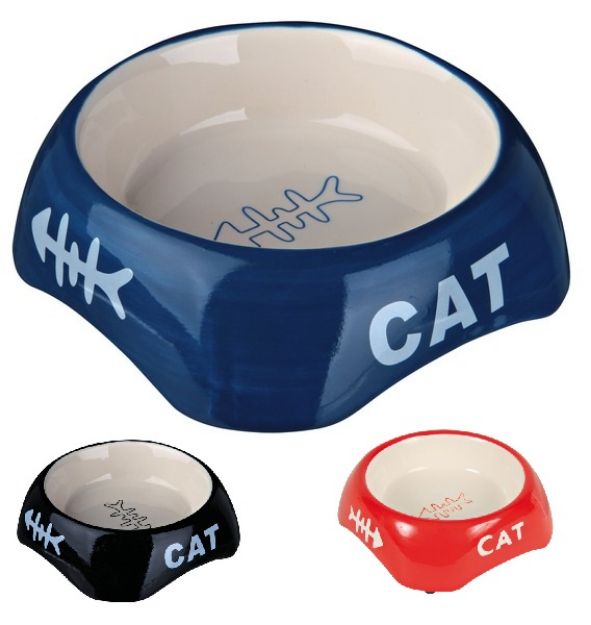 Picture of Trixie Kedi Seramik Mama ve Su Kabı 200 ml 13 cm 24498