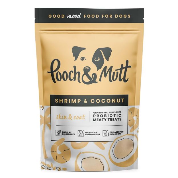 Picture of Pooch&Mutt Hipoalerjenik Tahılsız Karides Ve Hindistan Cevizli Ödül 120 Gr