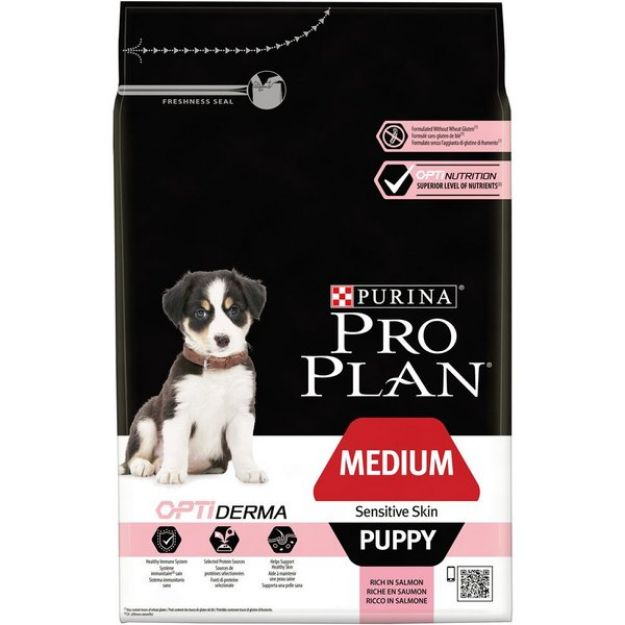 Picture of Pro Plan Puppy Sensitive Somonlu Hassas Yavru Köpekler için Mama 12 Kg
