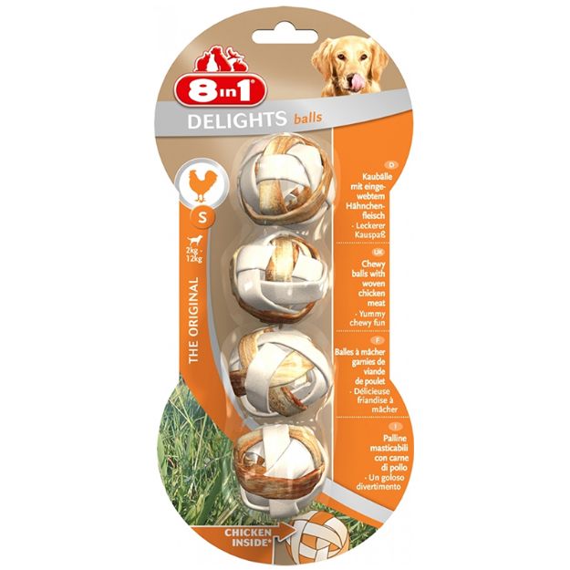 Picture of 8 in 1 Delight Balls Small 4 lü 36 gr