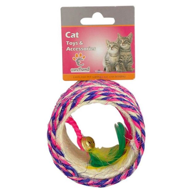 Picture of Eastland İpli Kedi Oyuncak Silindir 6 Cm