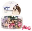 Show Tech Argyle Bows with Elastic 50 pcs Bows - 65STE609   resmi