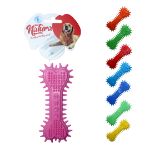 Picture of Natura Plastik Kalp Pati Desen Kemik Köpek Oyuncak 15 Cm 