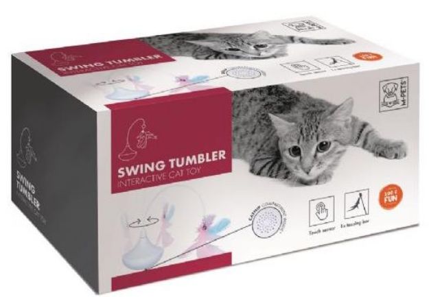 Picture of M-Pets Swıng İnteraktif Kedi Oyuncağı White