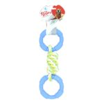 Picture of Natura İkili Plastik Halka Köpek Halat Oyuncak 27 Cm