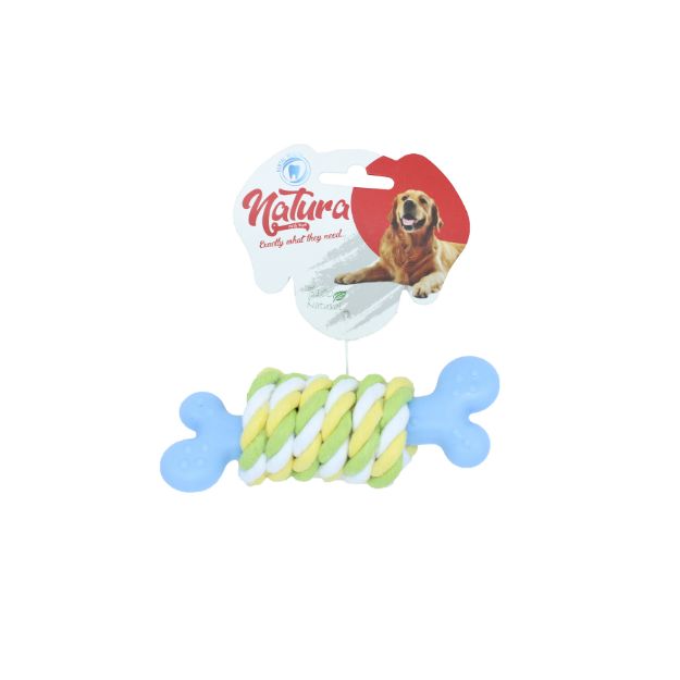 Picture of Natura Kemirme Halatlı Plastik Kemik 14 Cm