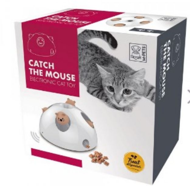 Picture of M-Pets Catch The Mouse Electronic Kedi Oyuncağı White