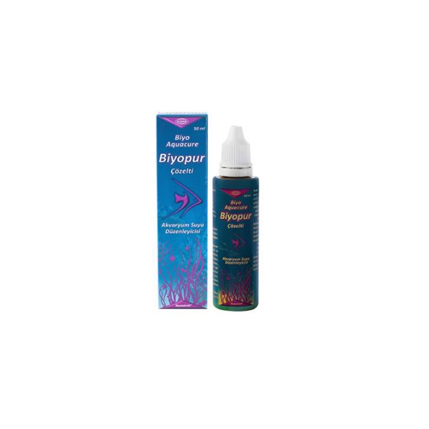 Picture of Biyo-Aquacure BİYOPUR Akvaryum Suyu Düzenleyici Çözelti 50 ml
