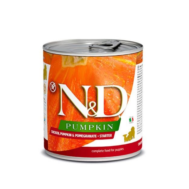 Picture of N&D Köpek Konserve Tavuk & Nar Starter Puppy 285 Gr