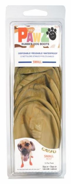 Picture of Pawz Köpek Galoşu Small Kahverengi 12 li paket