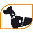 Picture of Ferplast Ergoflex Köpek Göğüs Tasması Small Mor