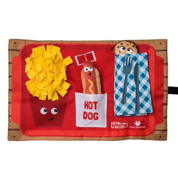 Picture of Activity Matz Fast Food Eğlenceli Köpek Puzzle Mat, Çoklu - 69346M