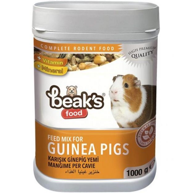 Picture of Beaks Karışık GinePig Yemi 1000 gr