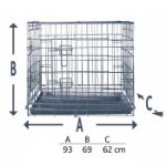 Picture of Trixie Galvaniz Köpek Taşıma Kafesi 93 cm x 69 cm  x 62 cm