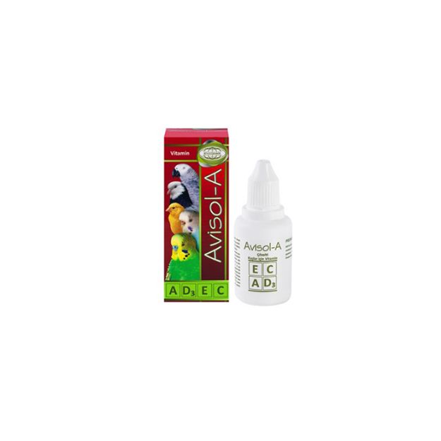 Picture of Biyoteknik Avisol-A Kuşlar İçin Sıvı Vitamin (A - D3 - E - C) 20 Cc