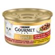 Gourmet Gold Somonlu Tavuklu Kedi Konservesi 85GR resmi