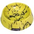 Marbly Yellow Black 080z mama ve su kabı resmi