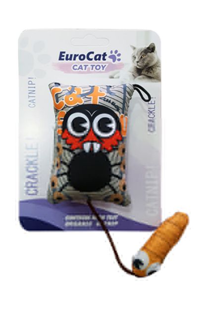 Picture of Eurocat Kurtcuk ve Örümcekcik Kedi Oyuncağı 5 cm/ 9 cm