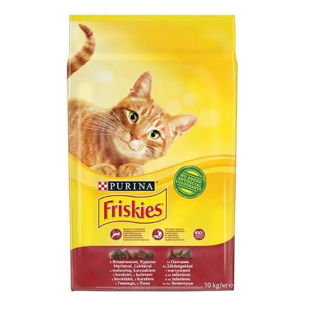 Picture of Frıskıes Kedi Etli, Tavuklu, Sebzeli 10 Kg