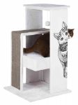 Picture of Trixie Kedi Tırmalama Oyun Evi 101 Cm Beyaz/Gri