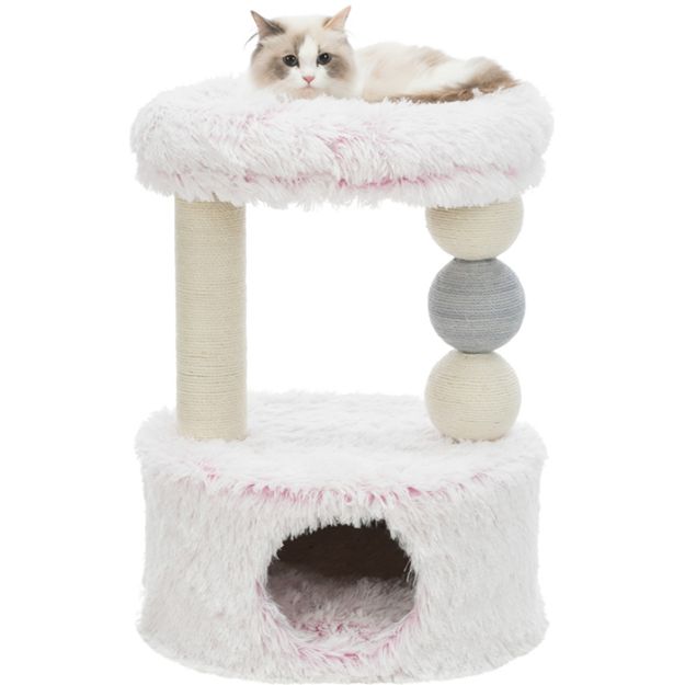 Picture of Trixie Kedi Tırmalama ve Yatağı 73 Cm Beyaz/Pembe