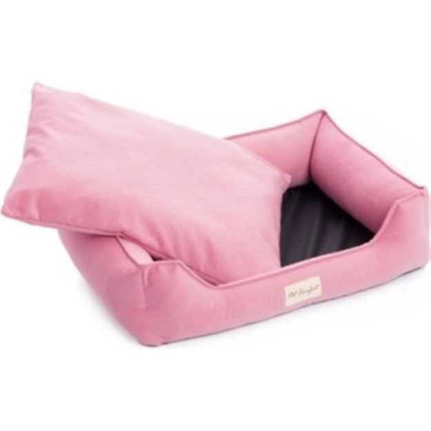 Pet Comfort Delta Leo Pembe Köpek Yatağı M 70x90cm resmi
