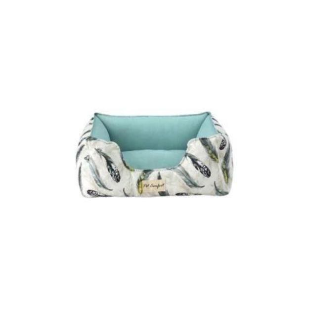 Pet Comfort Alpha Kedi Kopek Yatak Mint Beyaz S 60x50cm 7847 resmi