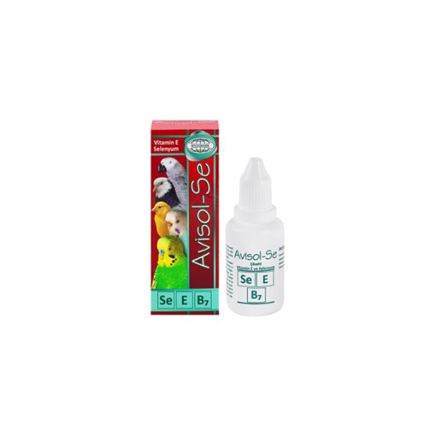 Picture of Biyoteknik Avisol-SE Kafes Kuşları İçin Sıvı Vitamin E ve Selenyum 30 Cc