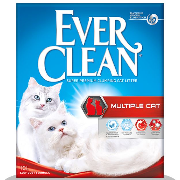 Picture of Ever Clean Multiple Cat Doğal Kedi Kumu 10 lt