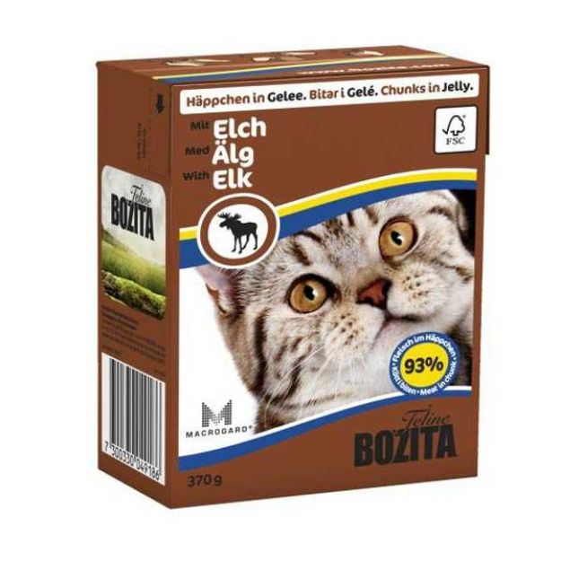 Picture of Bozita Chunks İn Jelly With Elk Kedi Konservesi 370 Gr