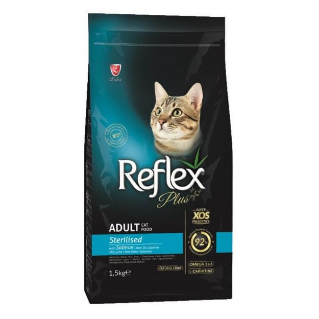 Reflex Plus Sterilised Kısırlaştırılmış Somonlu Kedi Maması 8 Kg resmi