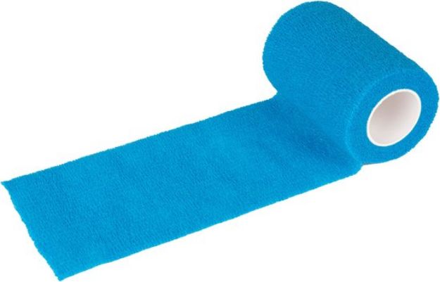 Show Tech Self-Cling Bandage Blue 4.5 m x 7.5 cm - 65STE680 resmi