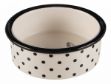Trixie Kedi Seramik Mama-Su Kabı  Beyaz/Siyah 0,3 Lt 12 CM  resmi