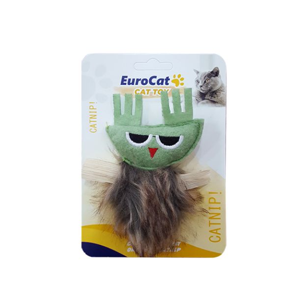 Picture of Eurocat Catnipli Kedi Oyuncağı Yeşil Sincap