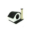 Natura Kedi Tırmalama Evi North Sea Siyah 48,5 x 42,5 x 43 Cm resmi