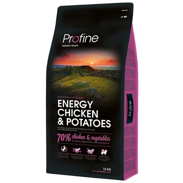 Picture of Profine High Energy Tavuklu Yetişkin Köpek Maması 15 Kg