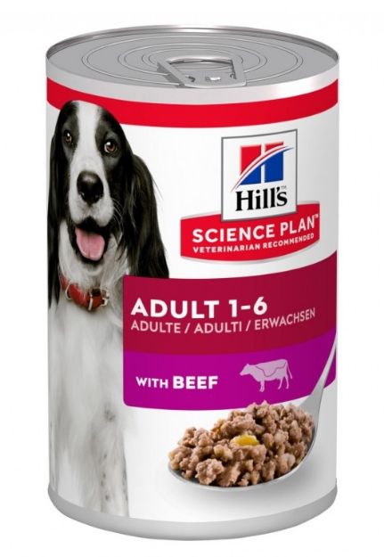 Picture of Hill's Biftekli Yetişkin Köpek Konservesi 370gr