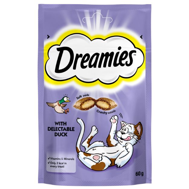 Picture of Dreamies Ördekli Kedi Ödülü 60 gr