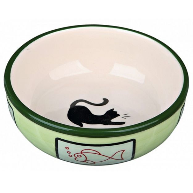 Picture of Trixie Kedi Porselen Mama / Su Kabı 0,35 lt / 12,5 cm