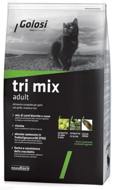 Picture of Golosi Tri Mix Karışık Yetişkin Kedi Maması 20 Kg