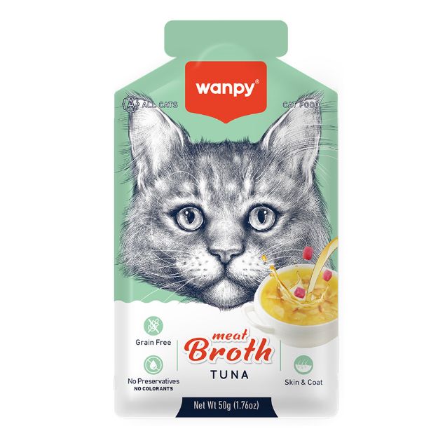Picture of Wanpy Kediler için Ton Balığı Eti Çorbası 50 G 
