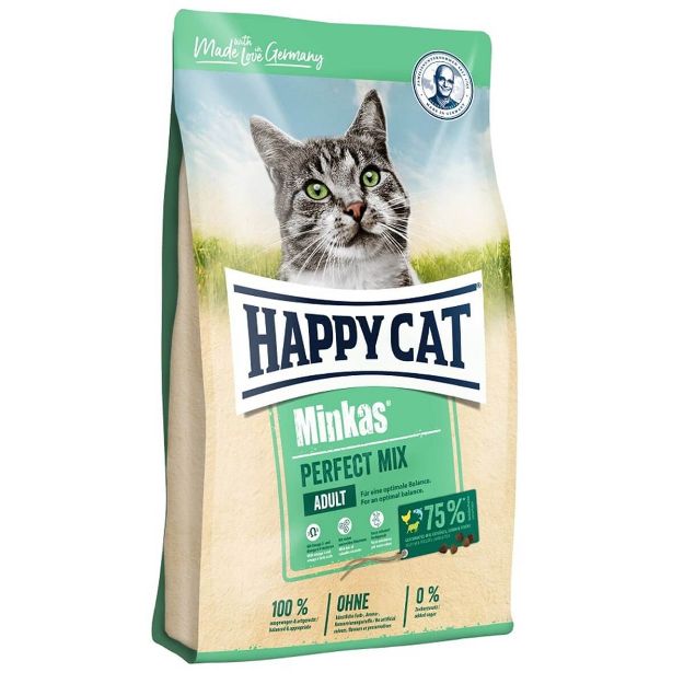 Picture of Happy Cat Minkas Perfect Mix Karışık Kedi Maması 10 Kg