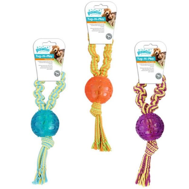 Picture of Pawise İpli Top Çekiştirme Oyuncağı 32 Cm